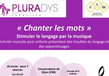Activité musicale pour enfants présentant des troubles du langage et des apprentissages