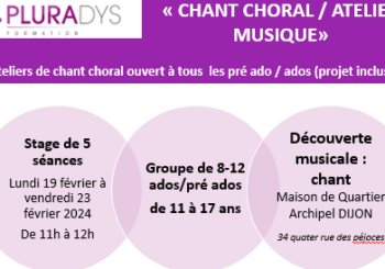 Chant choral / atelier musique (Dijon)